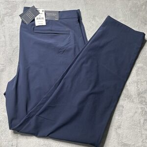 Mizzen + Main Helmsman Pants Mens 40x32 Blue Athletic Taper Stretch Performance